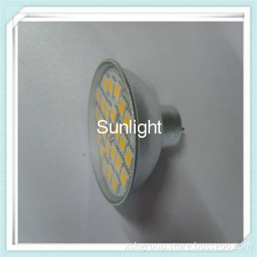LED SMD5050 4.5W LED spotlight 350-380lm for GU10/E27/E14 24pcs leds